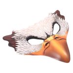 ABOOFAN Beyaz Kartal Maskesi Kartal Cosplay Maskesi Hayvan Maskesi Hayvanlar Maskesi Mardi Gras Maskesi Hayvan Kostümü Sahne Kartal Kostüm Maskesi Kuş Maskesi 3 Boyutlu Balo Aksesuarlar Pu