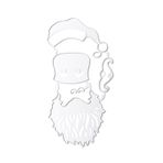ABOOFAN Diy Bıçak Kalıp Noel Karalama Defteri Kalıp Kesim Karalama Defteri Kesme Ölür Fotoğraf Albümü Kesme Ölür Santa Kabartma Şablon Noel Kesme Şablonu Metal Kart Çocuk Karbon Çelik