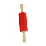ABOOFAN Kücük Pizza oyuncaklar kurabiye hamuru pasta merdanesi ahşap oyun seti silindirler mini hamur açma makinesi hamur açma pimi küçük oklava pişirme aracı Mısır Keki çocuk rulman