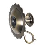 ABOOFAN Retro plakası Mumluk Seti Retro Mumluk dekorasyonu Vintage masa süsü seti çiftlik evi mumlukları mum tepsisi tabağı metal süsler Çinko Alaşım