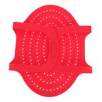 ABOOFAN Silikon Hindi Sepeti Silikon Bakeware Sapan Vapur Rafı Ayağı Kavurma Sepeti Yapışmaz Tencere Silikon Buharlı Sepet Tavuk Gıda Silika Jeli Fırın Tepsisi