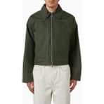 About Blank Green Technical Twill Utility Erkek Spor Ceket - Yeşil