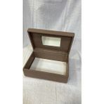 About The Perfect Aynalı Çok Bölmeli Organizer Sandık, Makyaj ve Takı Saklama Kutusu - Seçenek 1
