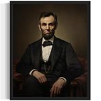 Abraham Lincoln President Duvar Sanatı Baskı Posteri, Resmi Başkanlık Portresi Sanat Eseri Dekor Galeri Koleksiyonu, Vatansever Tarihi Resim, Vintage Sanat Dekoru 40 (Abraham Lincoln, 8 x 10 inç