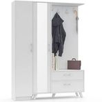 Abre VM-34342 Beyaz Portmanto