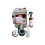 Abrias Döşeme Koltuk Temizleyici 3'lü Set Fırça Parfum Sprey