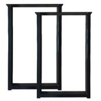 Abronya Kare Masa Ayağı Metal Ayak Metal Mobilya Ayağı 75X50 cm