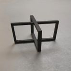 Abronya Sehpa Ayağı 40 cm Dekoratif Sehpa Ayağı Metal Ayak