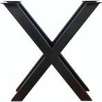 Abronya X Ayak Masa Yemek Masası Ayağı Metal Mobilya Ayağı