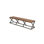 Abronya Yemek Masası Bench Modeli Ahşap Ayaklı Bench