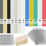ABS PP PU PE PA PC TPO Onarımı için Paslanmaz Çelik Hasırlı 120 Adet Plastik Kaynak Çubukları Seti, KAYAK Çim Biçme Makinesi için Araba Tamponu İçin Folyo Bant ve Süngerler İçerir