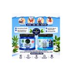 ABU ŞİFA BİTKİSEL & KOZMETİK ÜRÜNLER Kenevir Yağlı 18 Bitki Özlü Masaj Jeli 200 ML + Kafur Ağacı Glukozamin Kondroitin MSM Özlü 200 ML Masaj Kremi Set Rahatlatıcı