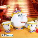 Aby Style Dısney - Teapot Set - Mrs. Potts And Chip - Çay Fincan Takımı - Abytab057