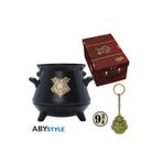 Aby Style Harry Potter Gift Set Hediye Seti 3D Kupa Anahtarlık Rozet Sandık Abypck251