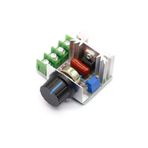 AC 220V 2000W Dimmer-Hız Kontrol Devresi-Voltaj Regülatörü-SCR Elektrikli Fırın Rezistans Su Isıtıcı