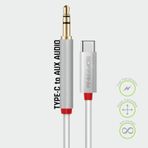 Ac-295-001 3.5 Mm Jack Aux To Type-c Ses Kablosu Beyaz
