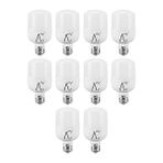 AC AYDINLATMA 40W Torch Led Ampul 6500K Beyaz Işık 10 Adet