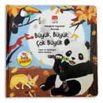 Aç Bak Şaşır! - Bebeğimle Hayvanlar Âleminde Büyük, Büyük, Çok Büyük (Büyük Boy 3 Boyutlu Kitap)