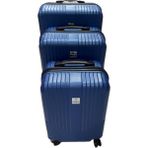 Ac Polo 3 Lü Set Valiz (Büyük Orta Küçük) - Lacivert