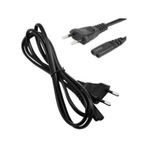 Ac Power Güç Kablosu Tv-Radyo -Notebook Adaptör 2 pin Teyp Fişi 1