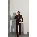 AÈC PRIVÈ Kadın Premium High Quality Gabardin Içi Astarlı Blazer Ceket Pantolon Takım 7777