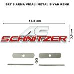Ac Schnıtzer Arma Metal Ön Panjur Logosu Kırmızı Vidalı Model (540161260)