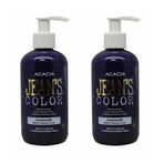 Acacıa Jeans Color Eflatun Solmayan Çiçek 2x250 ml Saç Boyası