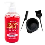 Acacia Jeans Color Gül Kurusu 250 ml Saç Boyası + Boya Seti