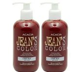 Acacia Jean's Color ST01590 Boya Koruyucu 250 ml Şampuan + Renkli Biber Kızılı 250 ml Saç Boyası