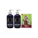 Acacia Saç Boyası Eflatun 250ml 2ad Ve Hairplus Saç Açıcı