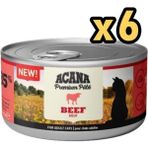 Acana 6x85 gr Premium Biftekli Ezme Kedi Konservesi