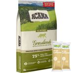 Acana Grasslands Ördek ve Bıldırcın Tahılsız Kedi Maması 4,5 Kg + 2 Adet Wooc Lolipop Ödül