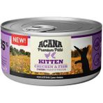 Acana Premium Pate Tavuklu ve Balıklı Yavru Kedi Konservesi 85 gr Karışık Tatlı Mama Segmenti