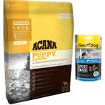 Acana Puppy Karışık Junior 2 kg Yavru Köpek Mama +Gimdog 60 gr Balık Ödül