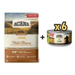 Acana Wild Prairie Tavuklu ve Balıklı Tahılsız 4.5 kg Kedi Mama + Premium Kuzulu 6x85 gr Kedi Konserve