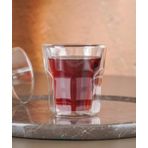 Acar 115 250 ml Çift Cidarlı Cam Bardak