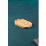 Acar 20 cm Bambu Oval Sunum Tabak