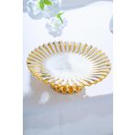 ACAR Alba Dekoratif Ayaklı Sunum Tabak - 33 cm