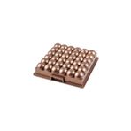 Acar Atom Döküm Granit Kare 28x6 cm Bronz Kek Kalıbı