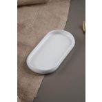 Acar Bianco Perla Porselen 22,8 cm Kayık Tabak