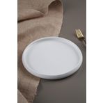Acar Bianco Perla Porselen 23,5 cm Yuvarlak Tabak