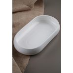 Acar Bianco Perla Porselen 35 CM Gondol Kase
