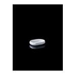 Acar Bianco Perla Porselen Oval Bombeli Tabak