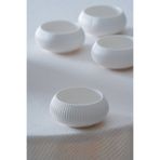 ACAR Bianco Perla Porselen Yuvarlak Kase - 8 cm