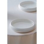ACAR Bianco Perla Porselen Yuvarlak Tabak - 21 cm