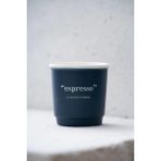 Acar Blush Espresso Fincanı - 90 ml - Lacivert