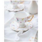 Acar Camılla 6lı Çay Fincan Takımı MXG-06042/8 - Beyaz - 12 Adet