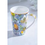 Acar Capri Porselen Kupa - 380 ml - Renkli