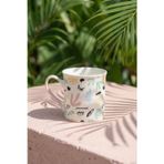 ACAR Corazon Porselen Kupa 325 Ml Modern Desenli Kahve ve Çay Kupası