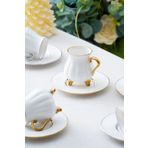 Acar Felix 6 Kişilik Kahve Fincanı Takımı - 90 ml